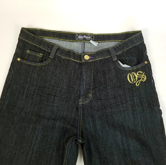 Old School Sz 16 Black Urban Royale Goldtone Embro - Picture 6 of 8